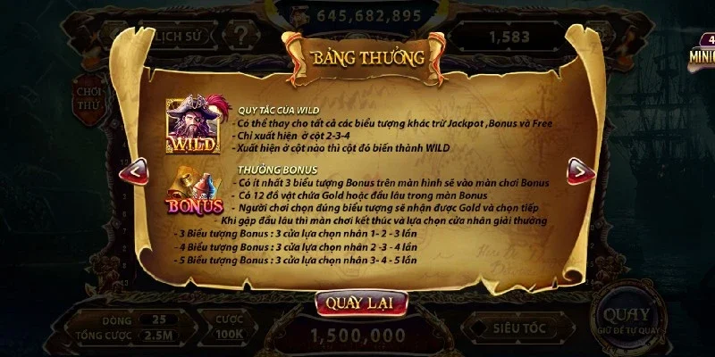 Hướng dẫn chơi Pirate King tại Sunwin chính xác nhất