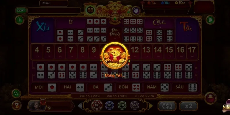 Hướng dẫn chơi Sicbo tài phú MD5